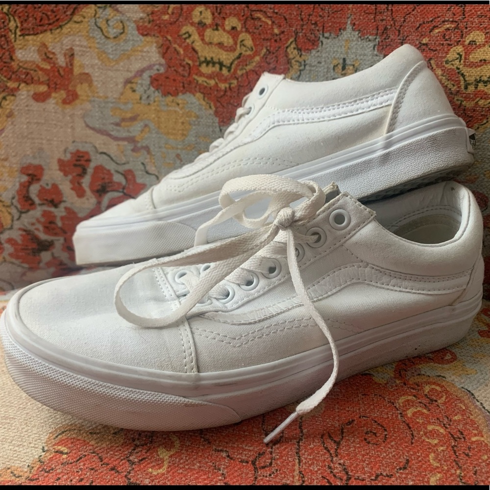 White Classic Vans